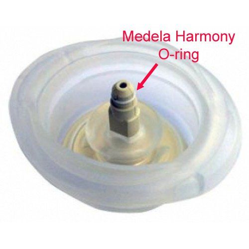  [아마존베스트]Replacement Parts for Medela Harmony Manual Pump; 4 O-Rings, 2 Membranes by Maymom