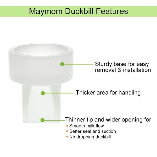  [아마존베스트]Maymom Valve Replacements for Classic Freemie Collection Cups. Replaces Freemie Duckbills or Freemie...