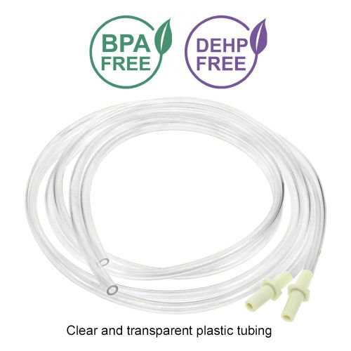  Tubing for Medela Pump in Style Advanced Breastpump Released After Jul 2006 Plus 6 Membranes in Retail Pack. Replaces Medela Tubing and Medela Membrane. BPA Free. Made By Maymom (2