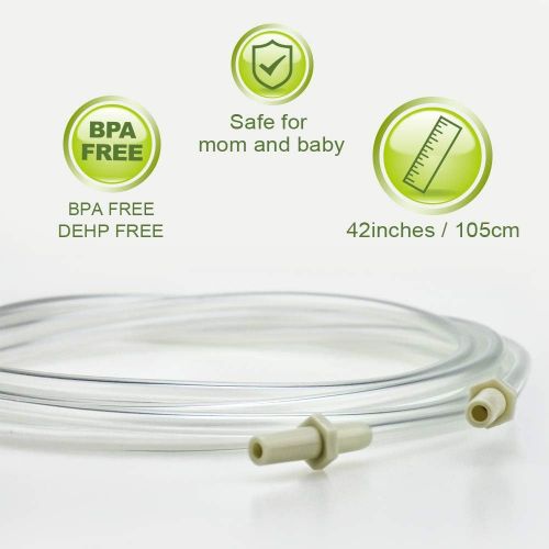  4 Tubing for Medela Pump in Style Advanced Breast Pump Release After Jul 2006. in Retail Pack. Replace Medela Tubing #8007212, 8007156 & 87212. BPA Free. Made by Maymom