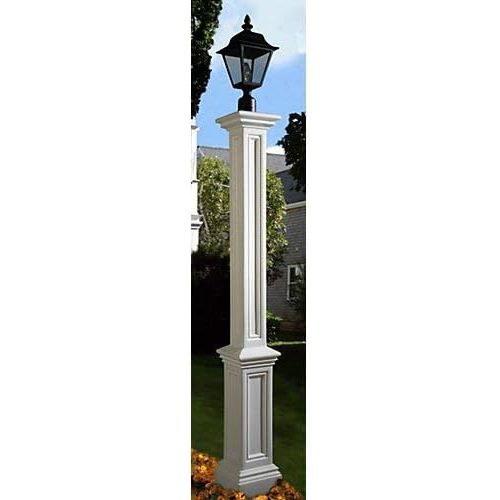 Mayne 5837-BK Signature Lamp Post Decorative Post Only