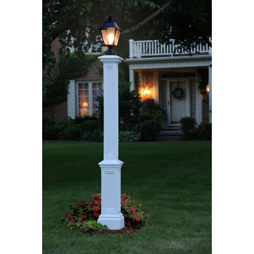  Mayne 5837-BK Signature Lamp Post Decorative Post Only