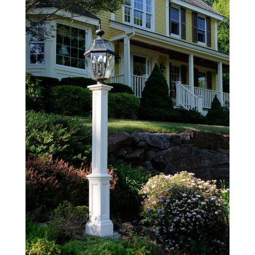  Mayne 5837-BK Signature Lamp Post Decorative Post Only