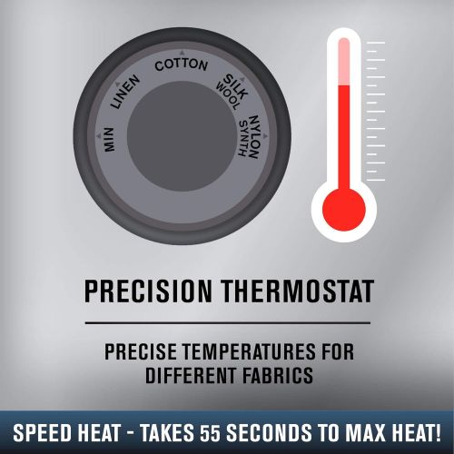  [아마존 핫딜]  [아마존핫딜]Maytag M400 Speed Heat Steam Iron & Vertical Steamer with Stainless Steel Sole Plate, Self Cleaning Function + Thermostat Dial