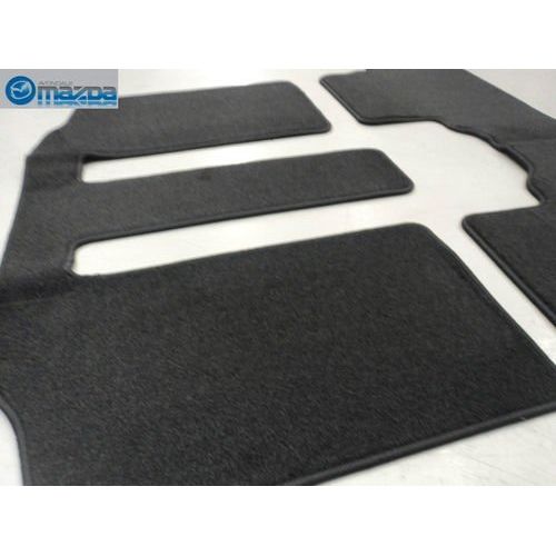  Mazda MAZDA 5 2012 NEW OEM FRONT AND REAR CHARCOAL BLACK FLOOR MATS SET OF FOUR