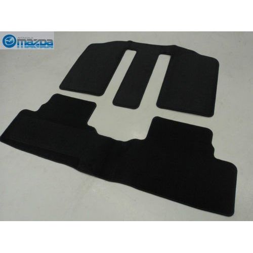  Mazda MAZDA 5 2012 NEW OEM FRONT AND REAR CHARCOAL BLACK FLOOR MATS SET OF FOUR