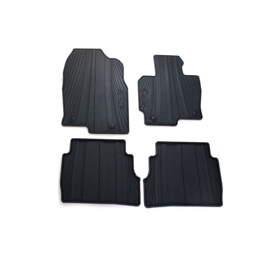  Mazda Genuine Accessories 0000-8B-R12 All-Weather Floor Mat