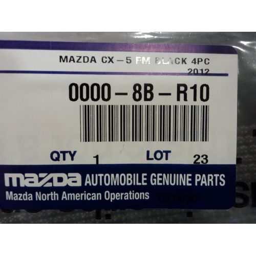  Mazda MAZDA CX-5 SKYACTIV 2013 NEW OEM BLACK CARPETED FLOOR MATS