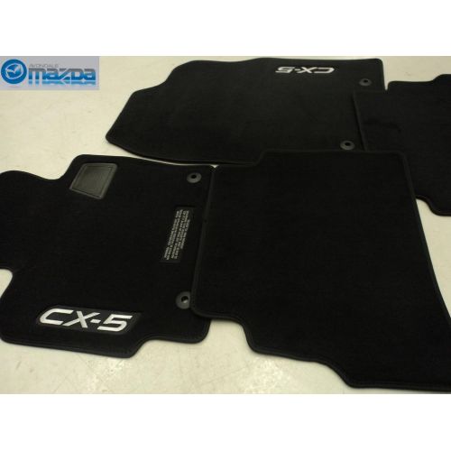  Mazda MAZDA CX-5 SKYACTIV 2013 NEW OEM BLACK CARPETED FLOOR MATS