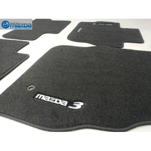  Mazda MAZDA 3 2010-2013 NEW OEM CHARCOAL GRAY FLOOR MATS SET OF FOUR