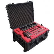 Mc-cases Professionell Trolley  wheeled carrying case precisely fits for DJI Ronin MX with a lot of space for accessories on 3 levels