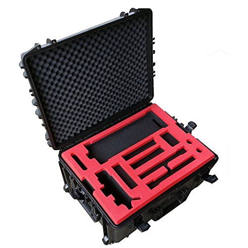  Mc-cases Professionell Trolley  wheeled carrying case precisely fits for DJI Ronin MX with a lot of space for accessories on 3 levels