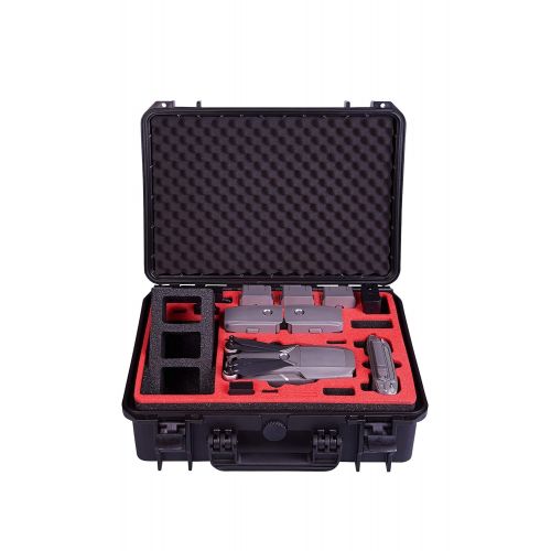  Mc-cases MC-CASES Professional Carrying Case for DJI Mavic 2 Pro & Zoom Explorer Edition - Space for 9 Batteries - Waterproofed - Made in Germany