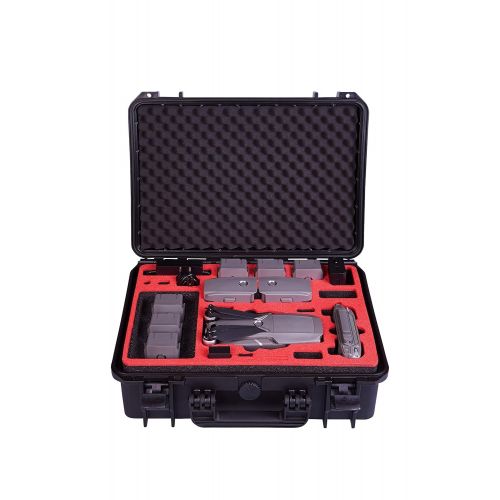  Mc-cases MC-CASES Professional Carrying Case for DJI Mavic 2 Pro & Zoom Explorer Edition - Space for 9 Batteries - Waterproofed - Made in Germany