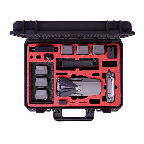  Mc-cases MC-CASES Professional Carrying Case for DJI Mavic 2 Pro & Zoom Explorer Edition - Space for 9 Batteries - Waterproofed - Made in Germany