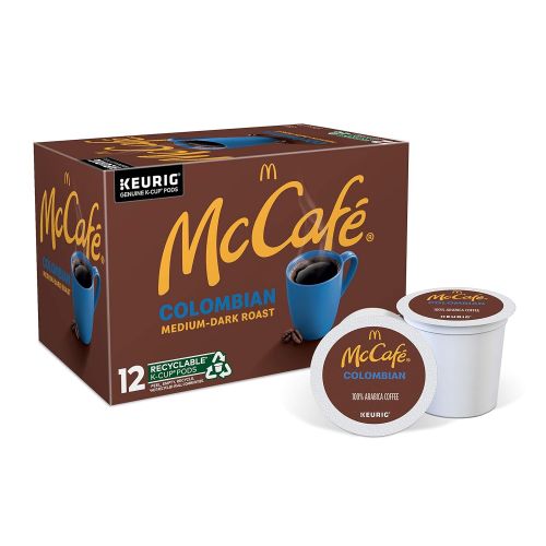  McCafe Colombian Roast Keurig K Cup Coffee Pods (4.12 oz Box, 12 Count)