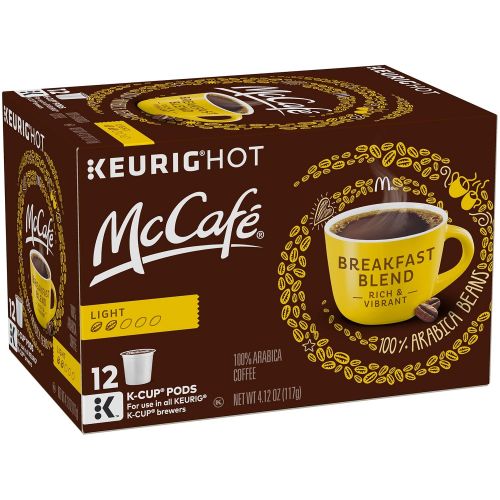  McCafe Coffee K Cup Pods Breakfast Blend (4.12oz)