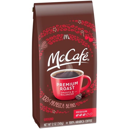  McCafe Premium Roast Ground Coffee (12 oz Bags, Pack of 6)