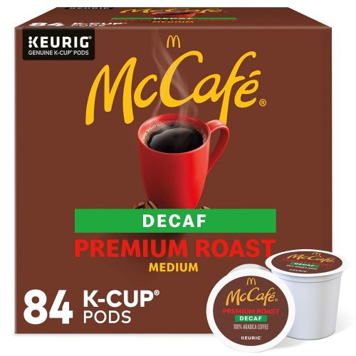  McCafe Decaf Premium Medium Roast K-Cup Coffee Pods (84 Pods)