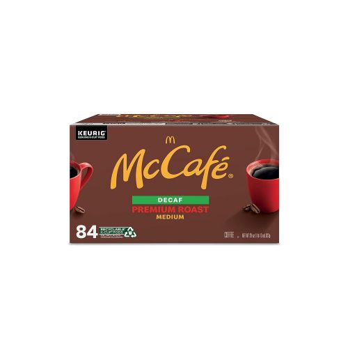  McCafe Decaf Premium Medium Roast K-Cup Coffee Pods (84 Pods)