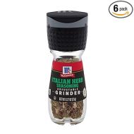 McCormick Italian Herb Seasoning Grinder, 0.77 oz (Pack of 6)