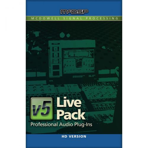  McDSP},description:The McDSP Live Pack v6 is a collection of highly acclaimed plug-ins for mixing live performances. Features like ultra low latency, superior sonic flexibility and