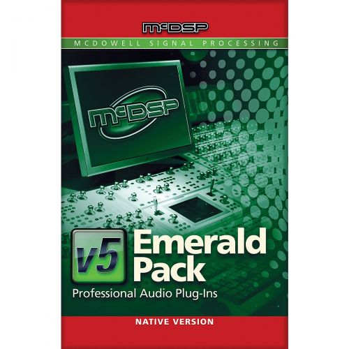  McDSP},description:The Emerald Pack is a complete music production bundle for the user who needs powerful plug-ins to make their audio sound as good or better than the latest softw