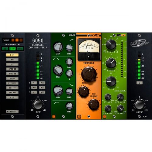  McDSP},description:The 6050 Ultimate Channel Strip has everything you need to make your mix sound great. All the modules from the award-winning 6020 Ultimate EQ and 6030 Ultimate C