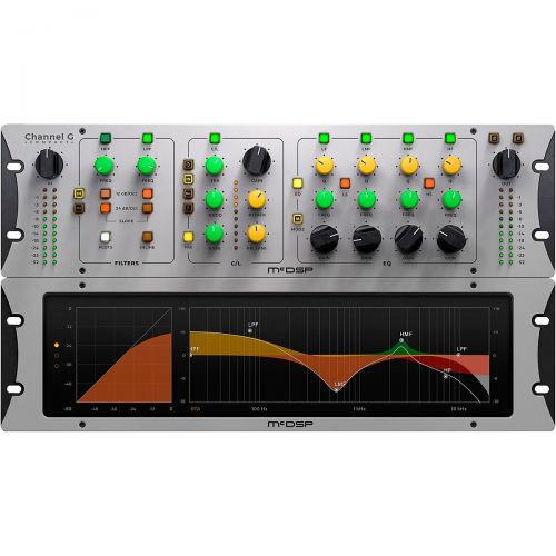  McDSP},description:McDSPs Channel G Compact features calibration modes for music, post production, and models of the worlds most popular analog mixing desks.The Channel G Compact H