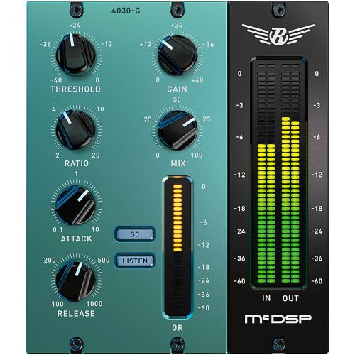  McDSP},description:McDSP Retro plug-ins are originally styled and designed for the ultimate vintage audio vibe. The 4030 Retro Compressor is available individually as well as part