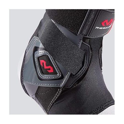  McDavid Bio-Logix Ankle Brace - Sprain prevention/Recovery, physical Therapy, Great comfort and Support, Memory Foam Construction, Competition Grade performance and protection - perfect for Basketball, Volleyball, Football, Soccer and More.