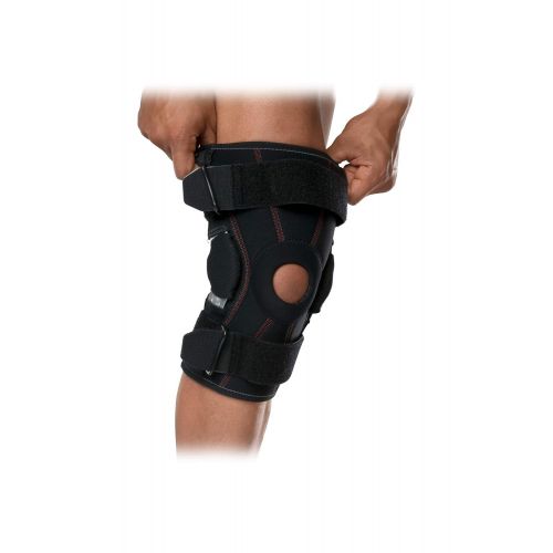  McDavid Mcdavid Knee Brace, Maximum Knee Support & Compression for Knee Stability & Recovery Aid, Patella Tendon Support, Tendonitis Pain Relief, Ligament Support, Hyperextension, Men & Wo