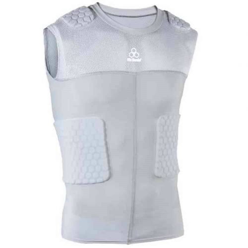  McDavid Classic 7870Y CL Youth Hex Pad Mesh Sleeveless 5 Pad Body Shirt Grey XL