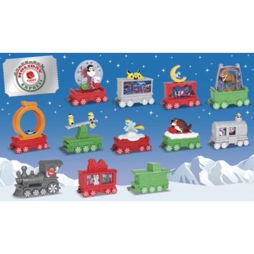  McDonalds MCDONALDS 2017 HOLIDAY EXPRESS - COMPLETE SET - FREE PRIORITY - ON HAND