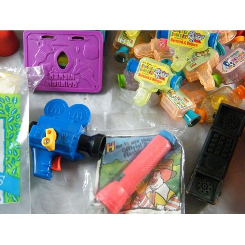 McDonalds LOT OF MCDONALDS PARTY FAVORS HAPPY MEAL TOYS WITH MANY EXTRAS