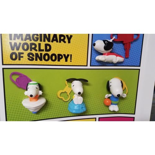  McDonalds 2018 McDONALDS SNOOPY HAPPY MEAL TOYS COMPLETE 10 PIECE SET AND FREE SHIPPING!