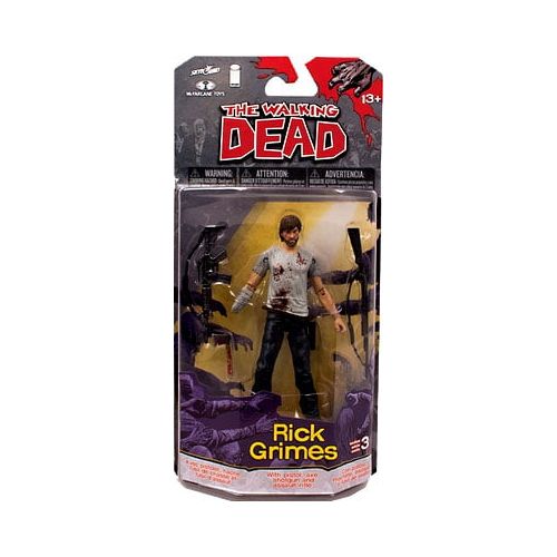 맥팔레인토이즈 McFarlane Toys Walking Dead Comic Book Series 3 Rick Grimes Action Figure
