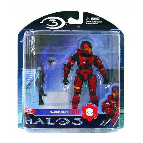 맥팔레인토이즈 McFarlane Toys McFarlane Halo Series 2 Spartan Soldier CQB Action Figure [Red]