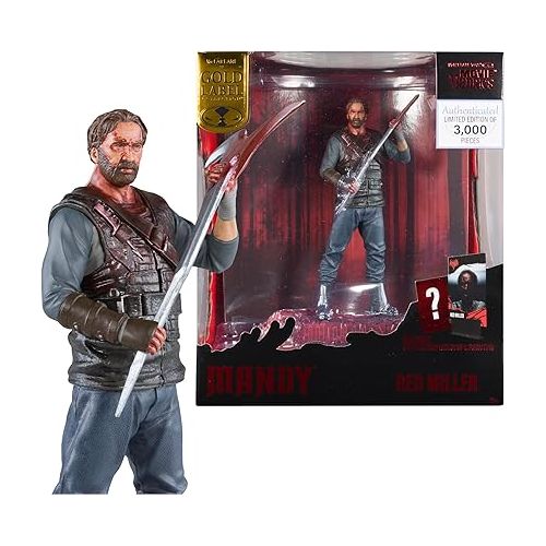 맥팔레인토이즈 McFarlane Toys - Movie Maniacs, Red Miller (Mandy) 6in Posed Figure