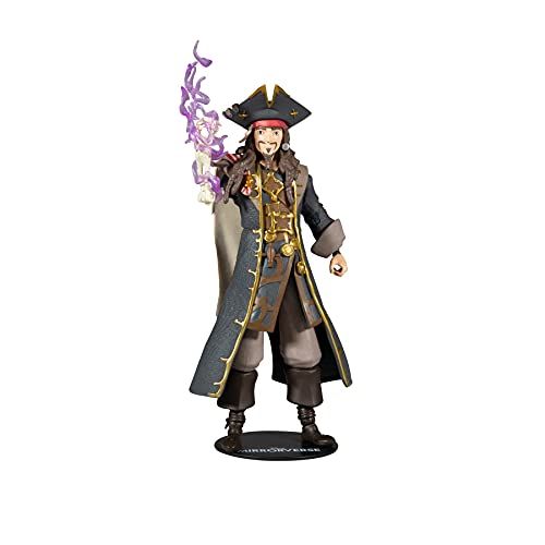 맥팔레인토이즈 McFarlane Toys Disney Mirrorverse Captain Jack Sparrow 7 Action Figure with Accessories