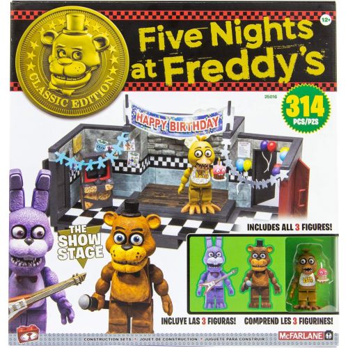맥팔레인토이즈 McFarlane Toys Five Nights at Freddys Show Stage Classic Series Large Construction Set