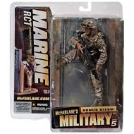 MARINE RCT * CAUCASIAN VARIATION * McFarlanes Military Series 5 Action Figure & Bonus Sized Display