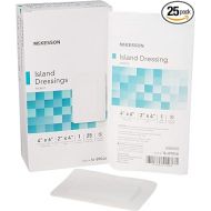 McKesson Island Dressing, Sterile, Polypropylene/Rayon, 4 in x 6 in, 25 Count, 1 Pack