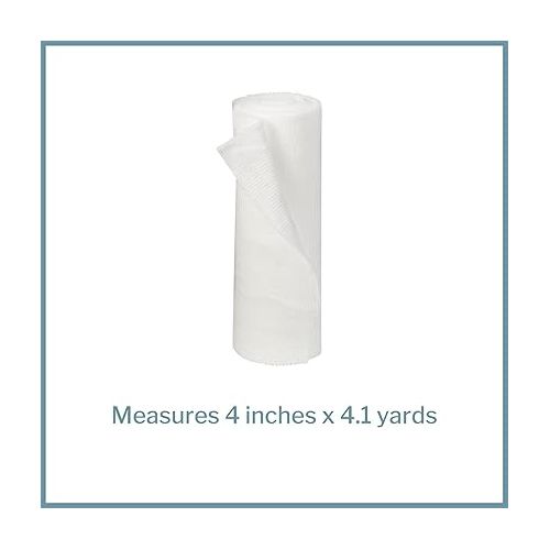  McKesson Conforming Stretch Gauze Bandages, Sterile, 4 in x 4 1/10 yd, 96 Count