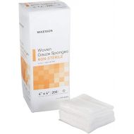 McKesson Woven Gauze Sponges, 16-Ply Non-Sterile, 100% Cotton, 4 in x 4 in, 200 per Pack, 10 Packs, 2000 Total