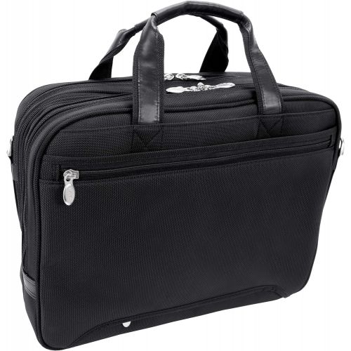  McKlein USA Pearson Nylon Expandable 17 Laptop Case