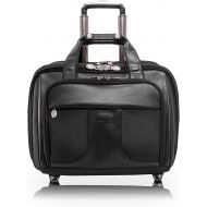 McKlein R Series Chicago 17 Wheeled Laptop Case with Removable Briefcase