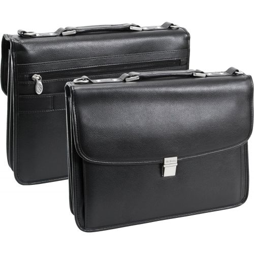  McKlein R Series Chicago 17 Wheeled Laptop Case with Removable Briefcase