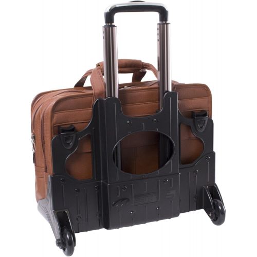  McKlein USA West Town Checkpoint 15.6 Wheeled Laptop Case