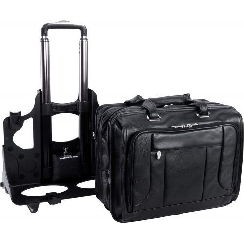  McKlein USA West Town Checkpoint 15.6 Wheeled Laptop Case